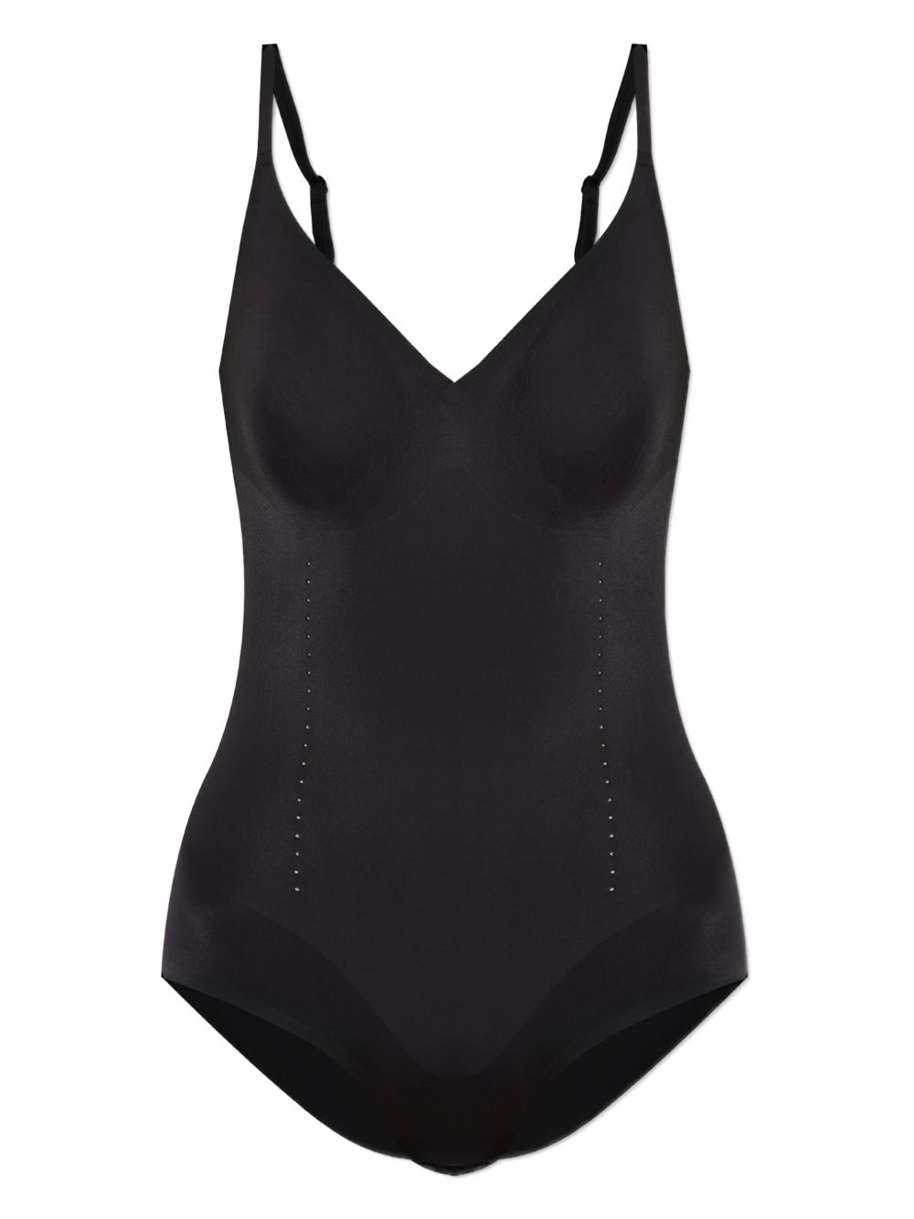 V-neck bodysuit - Neutrals