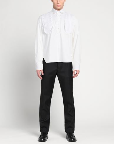 Man Shirt White Size 15 ¾ Cotton, Elastane