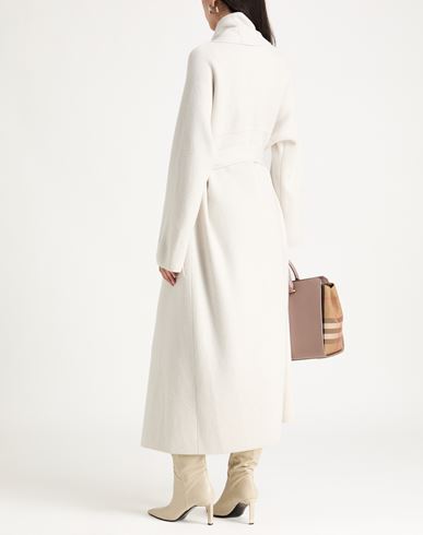 Woman Coat Beige Size 14 Cashmere