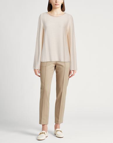 Woman Sweater Beige Size L Viscose, Polyamide, Elastane
