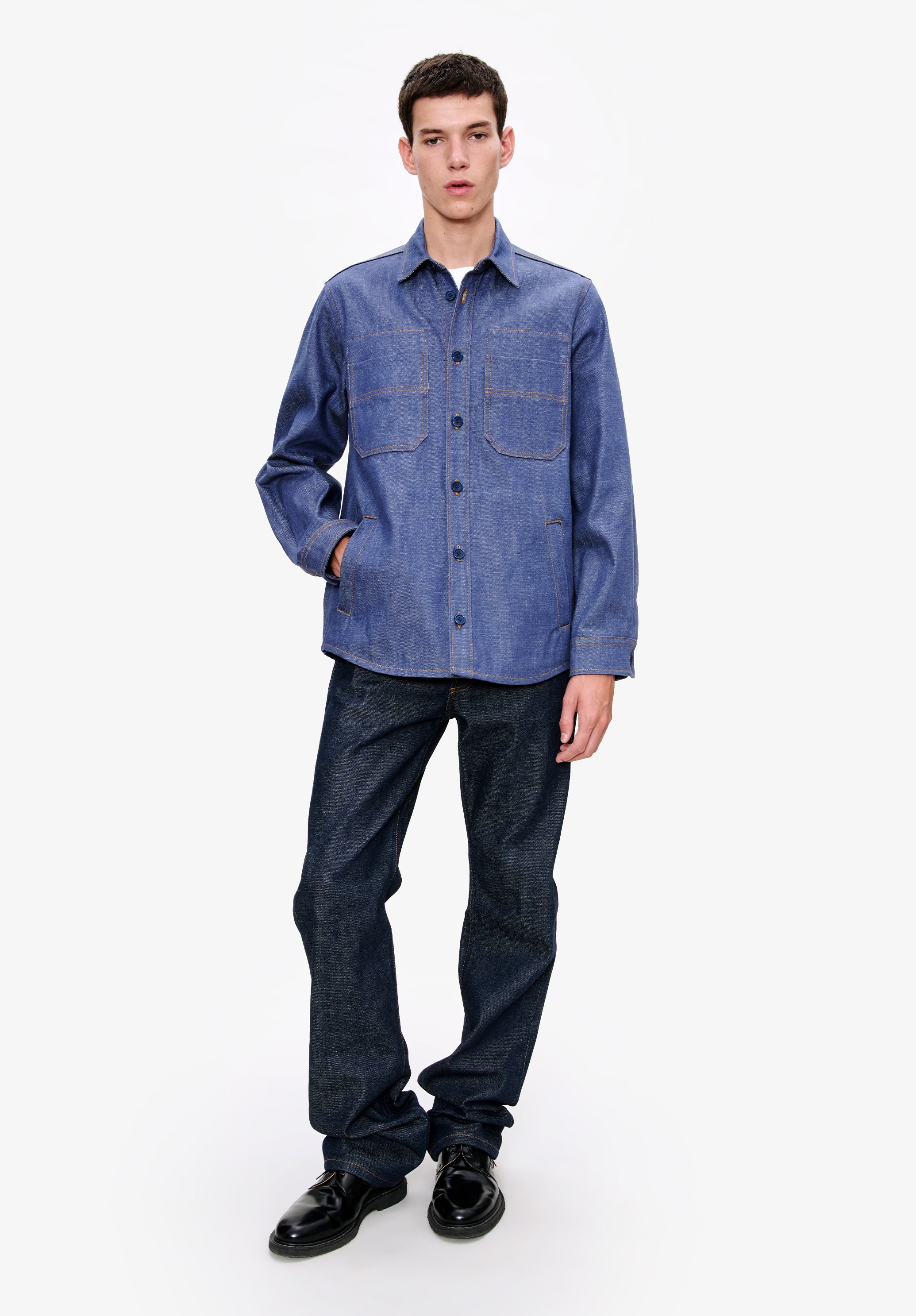 A. P.C. Noah Jacket Mens XS Blue