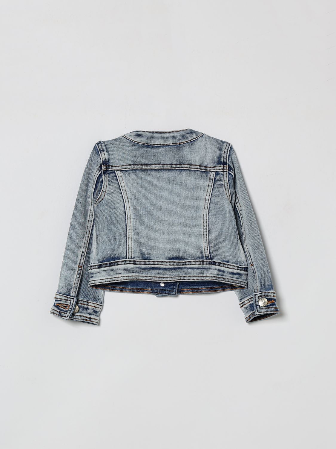 Coat Kids color Denim