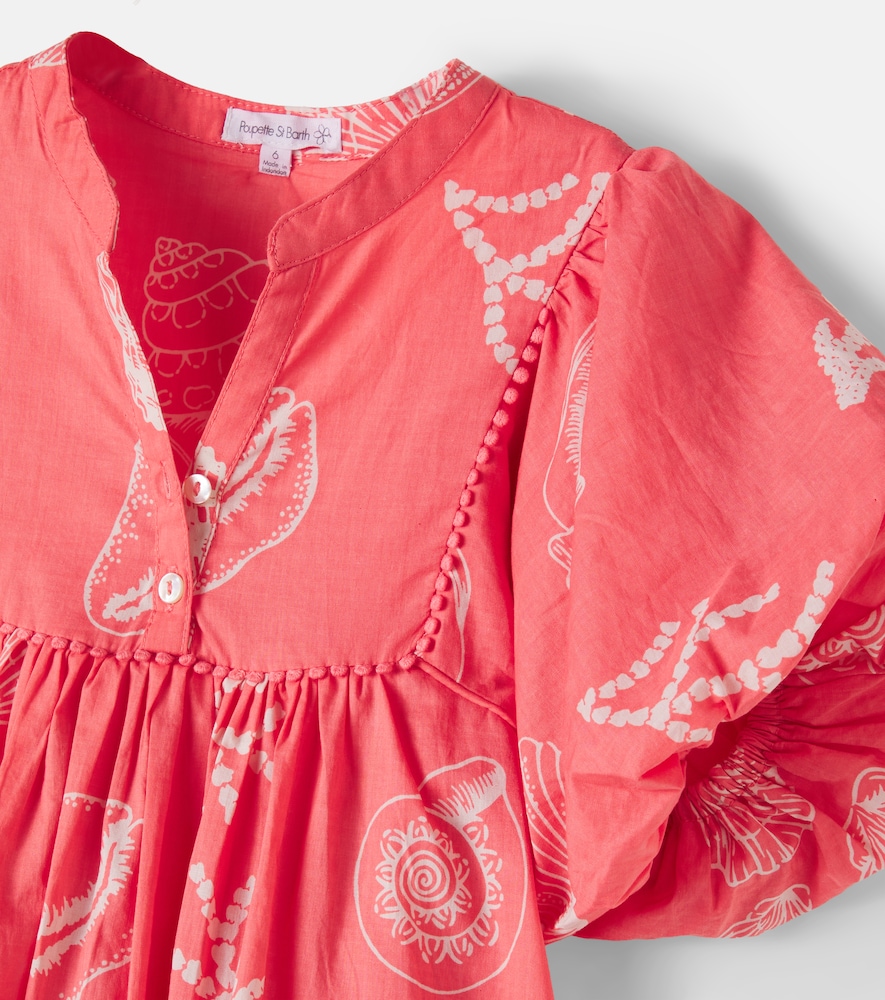 Cruz printed cotton dress
