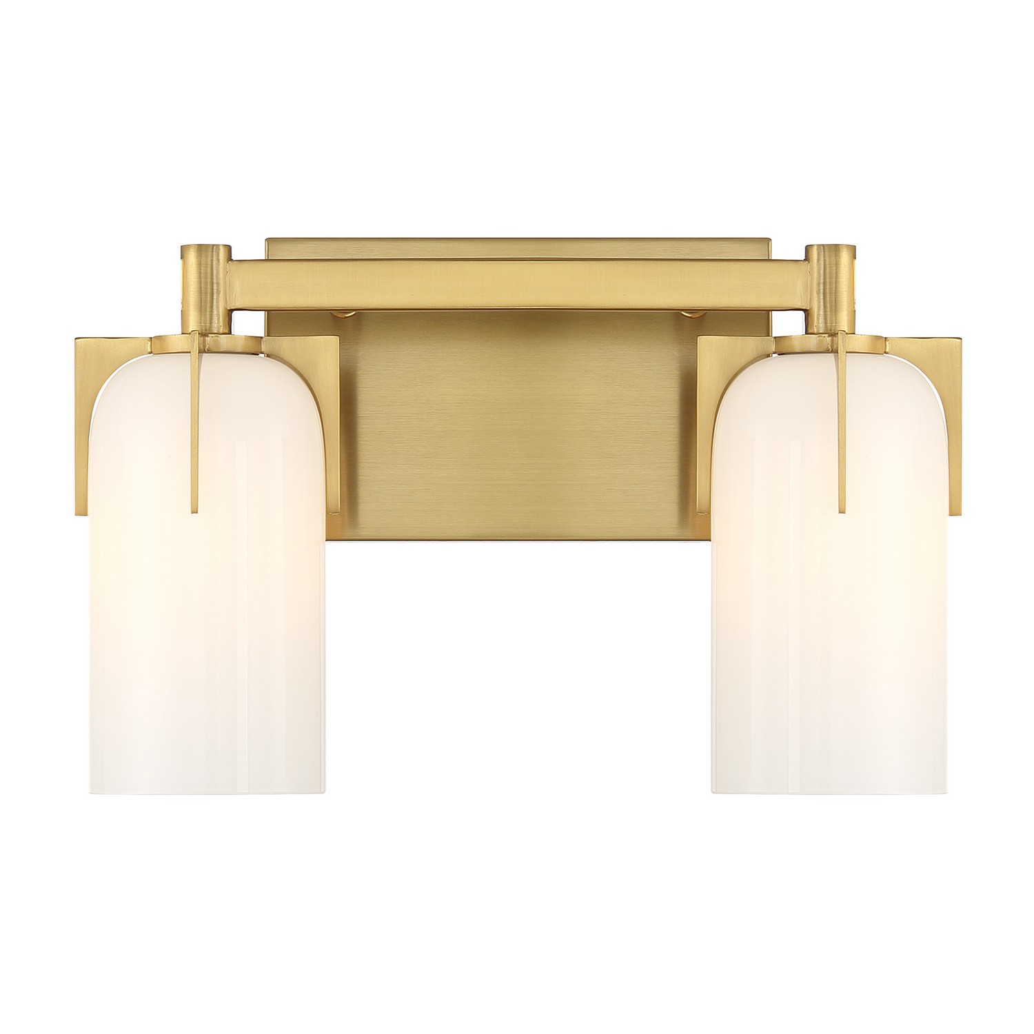 Caldwell 2-Light Bathroom Vanity Light in Warm Bra