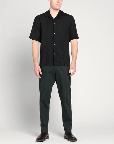 Man Shirt Black Size M Cotton