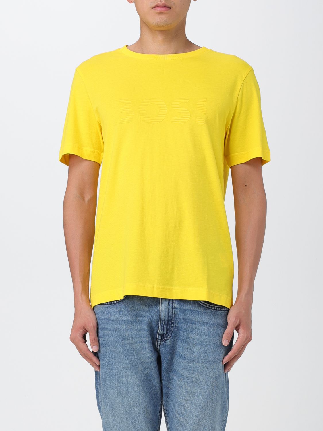 T-Shirt Men color Ocher