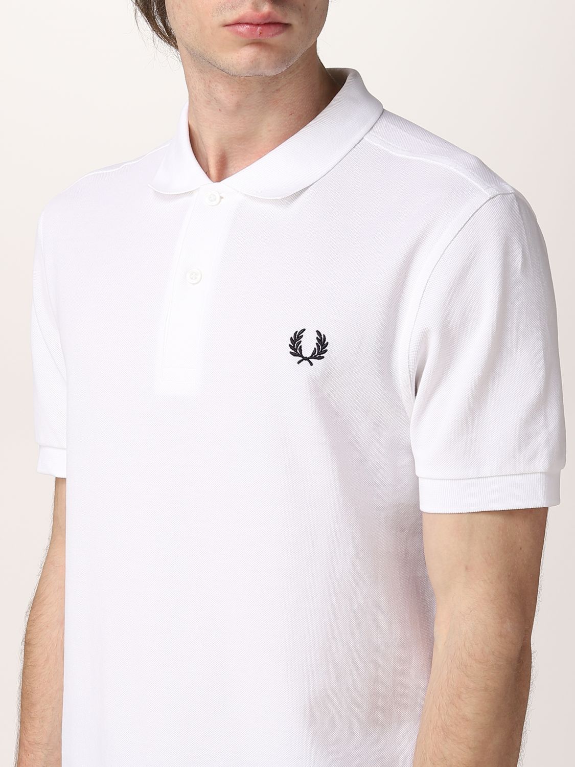 Polo Shirt Men colour White