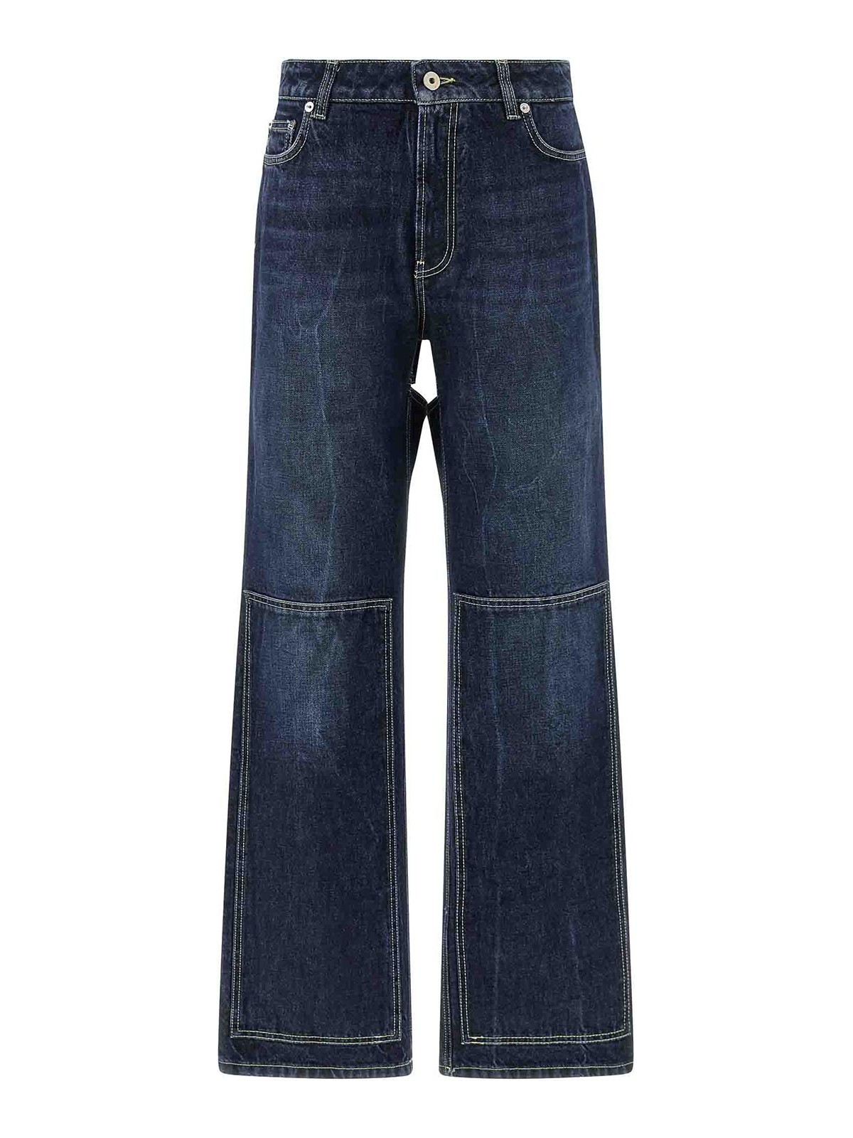 The Blue Cut-Out Jeans