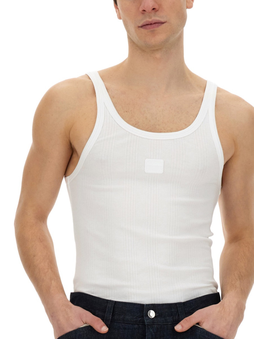 Dolce & Gabbana Ribbed Tank Top