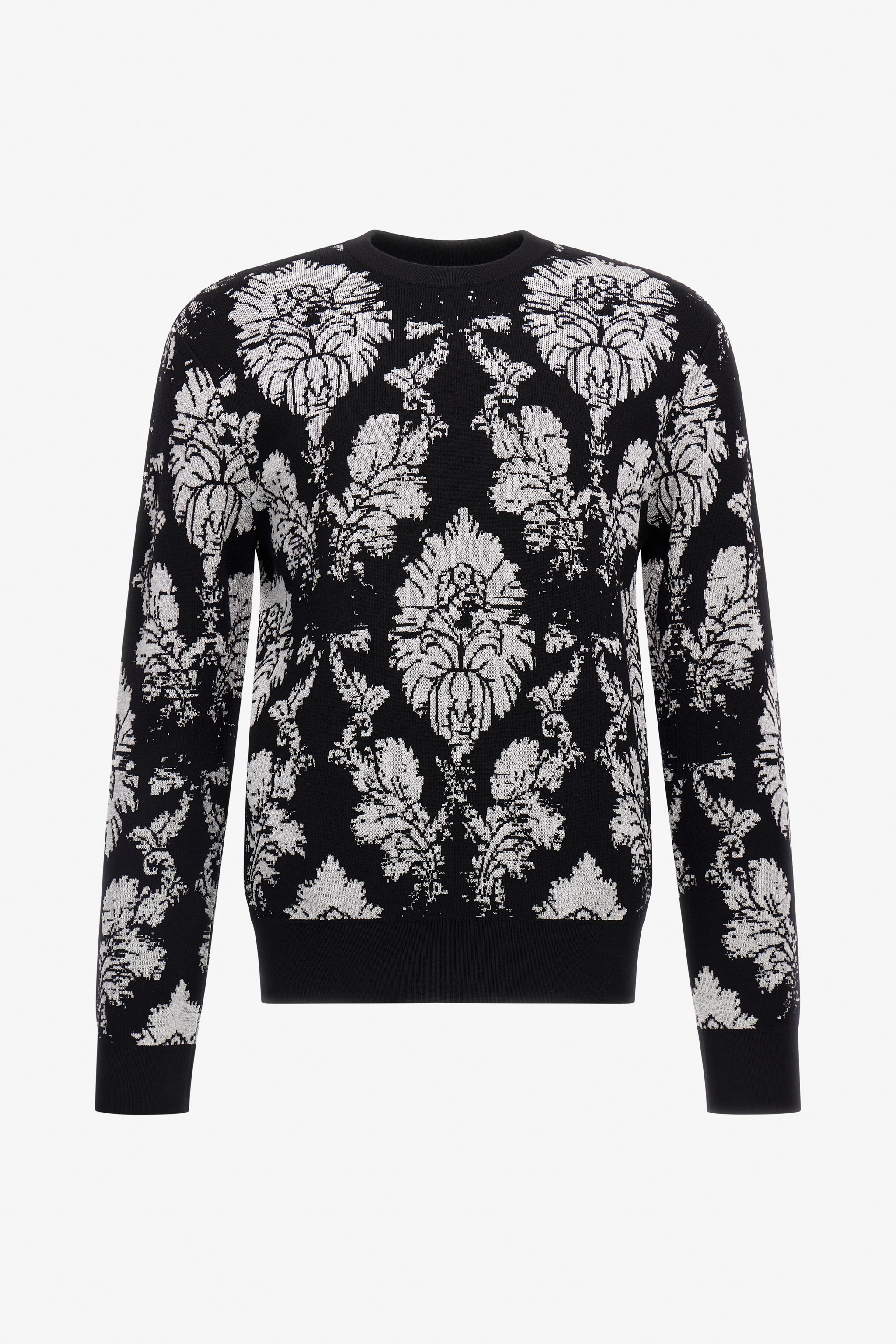 Broccato Print Sweater