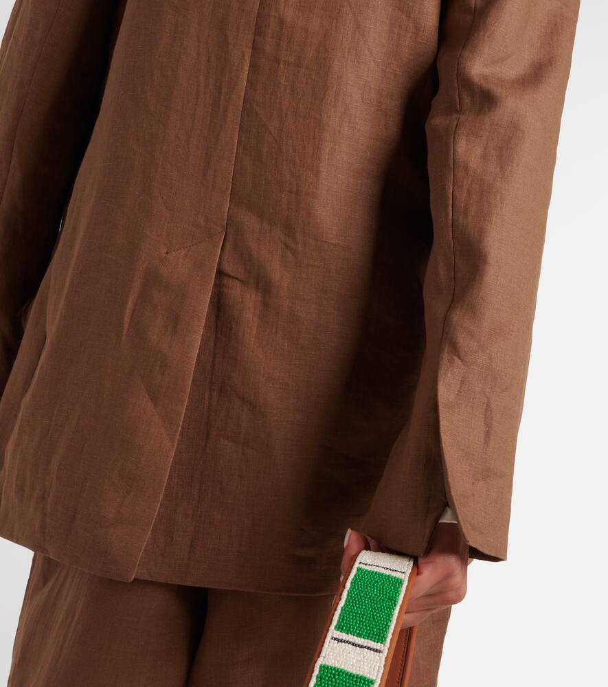 Azores linen blazer