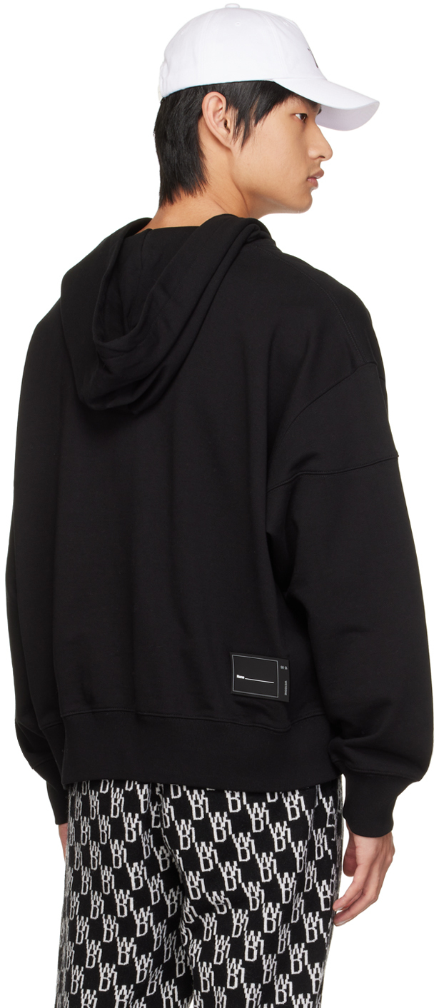 Black signature hoodie