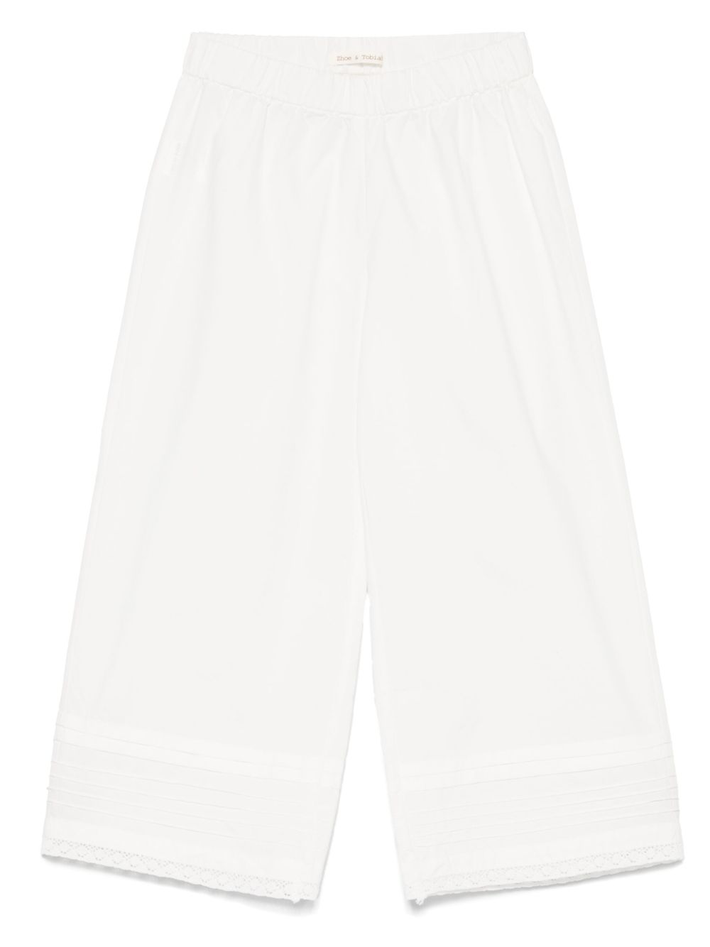 Zhoe & Tobiah cotton trousers - White