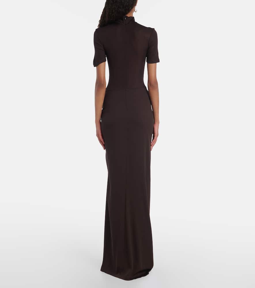 Jersey maxi dress