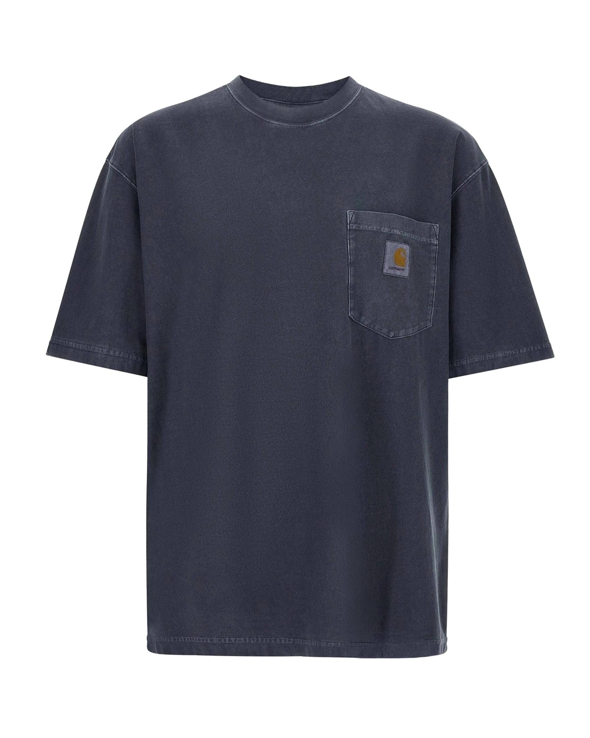 Organic Cotton Pocket T-Shirt — Navy