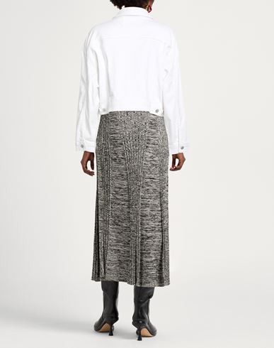 Woman Denim outerwear White Size XXS Cotton, Elastane