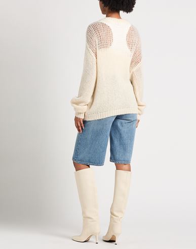 Woman Sweater Cream Size 2 Polyamide, Alpaca wool, Acrylic