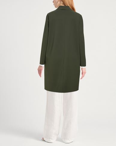 Woman Overcoat & Trench Coat Military green Size 6 Polyamide, Elastane
