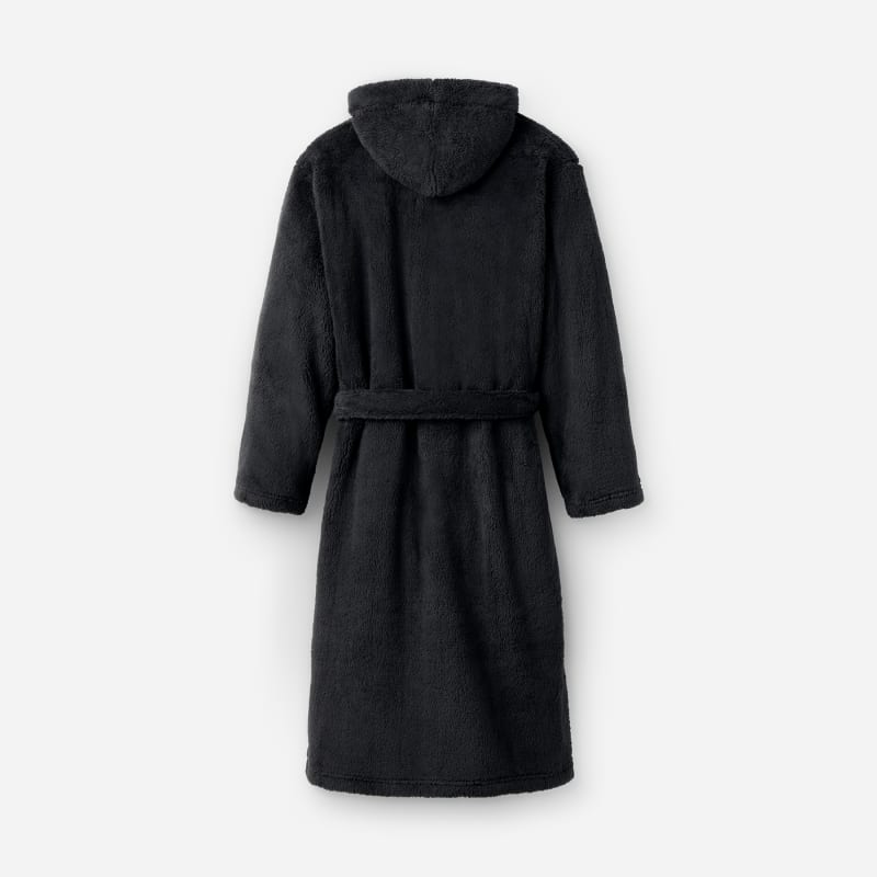 ® Men's Beckett Robe Fleece/Recycled Materials Robes in Ink Black