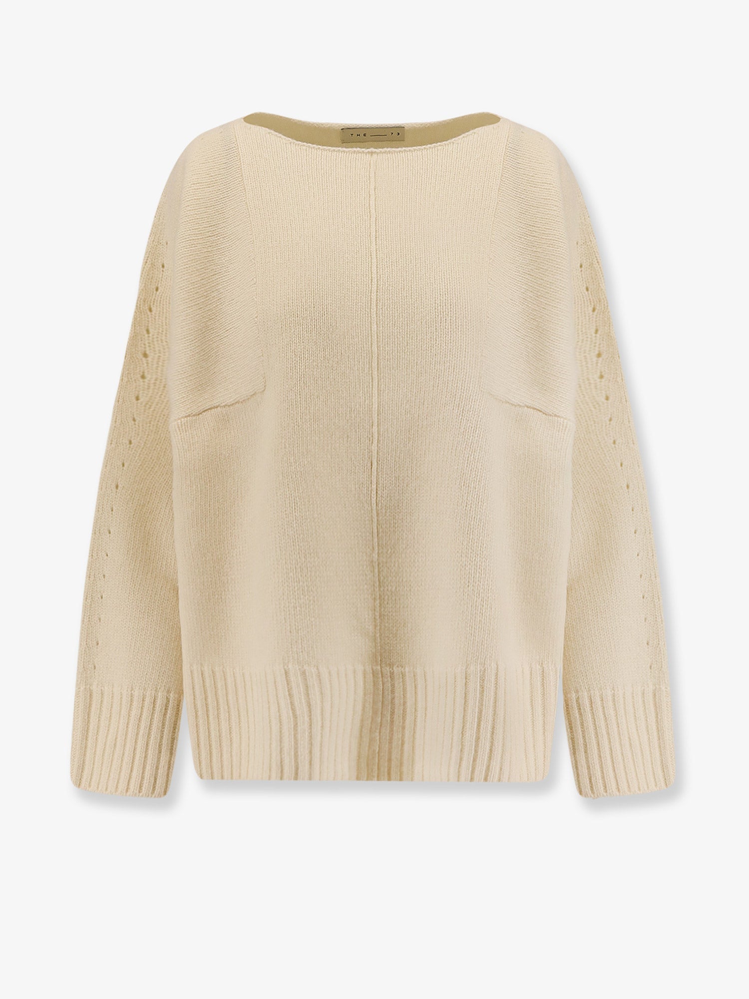 Virgin Wool Sweater — White
