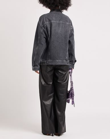Acne Studios Woman Denim outerwear Charcoal Size S/M Cotton