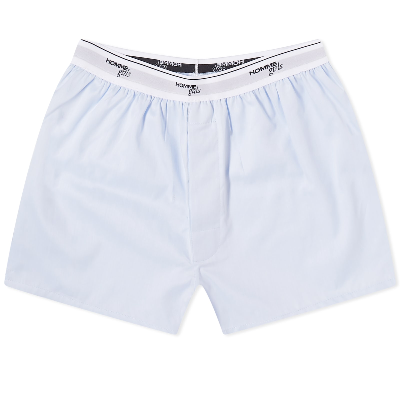 Women's Boxer Shorts in Chambray Blue