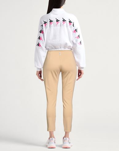 Woman Pants Beige Size M Viscose, Polyamide, Elastic fibres