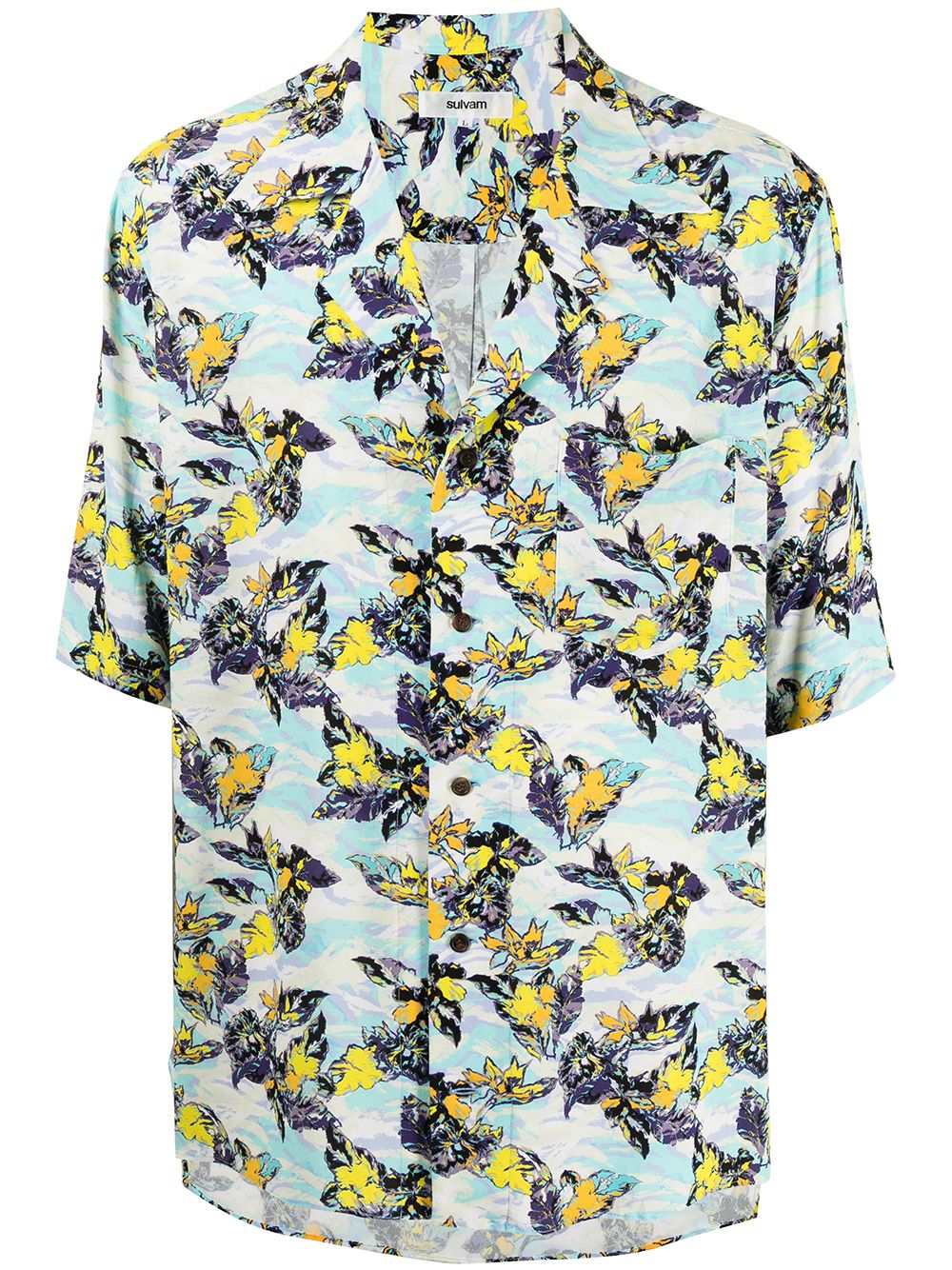 Aloha short-sleeve shirt - Blue