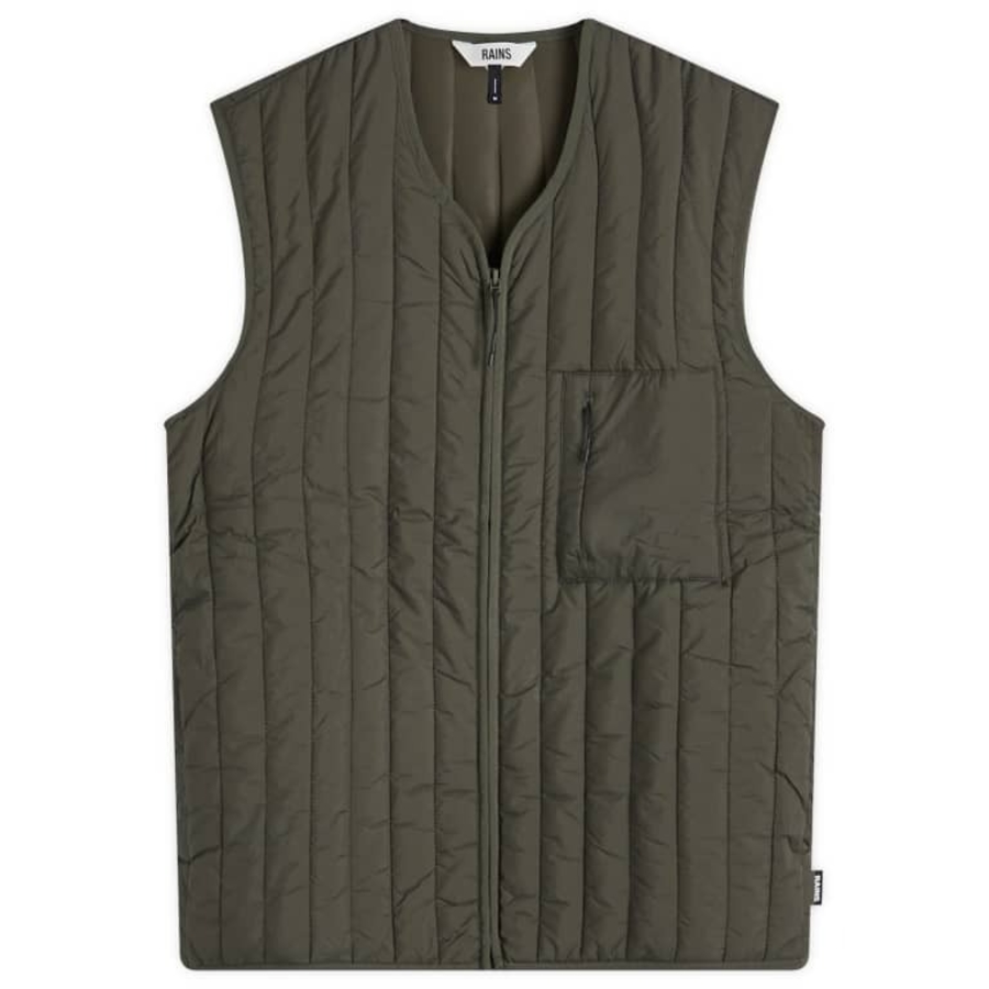 Mens Green Banja Liner Vest