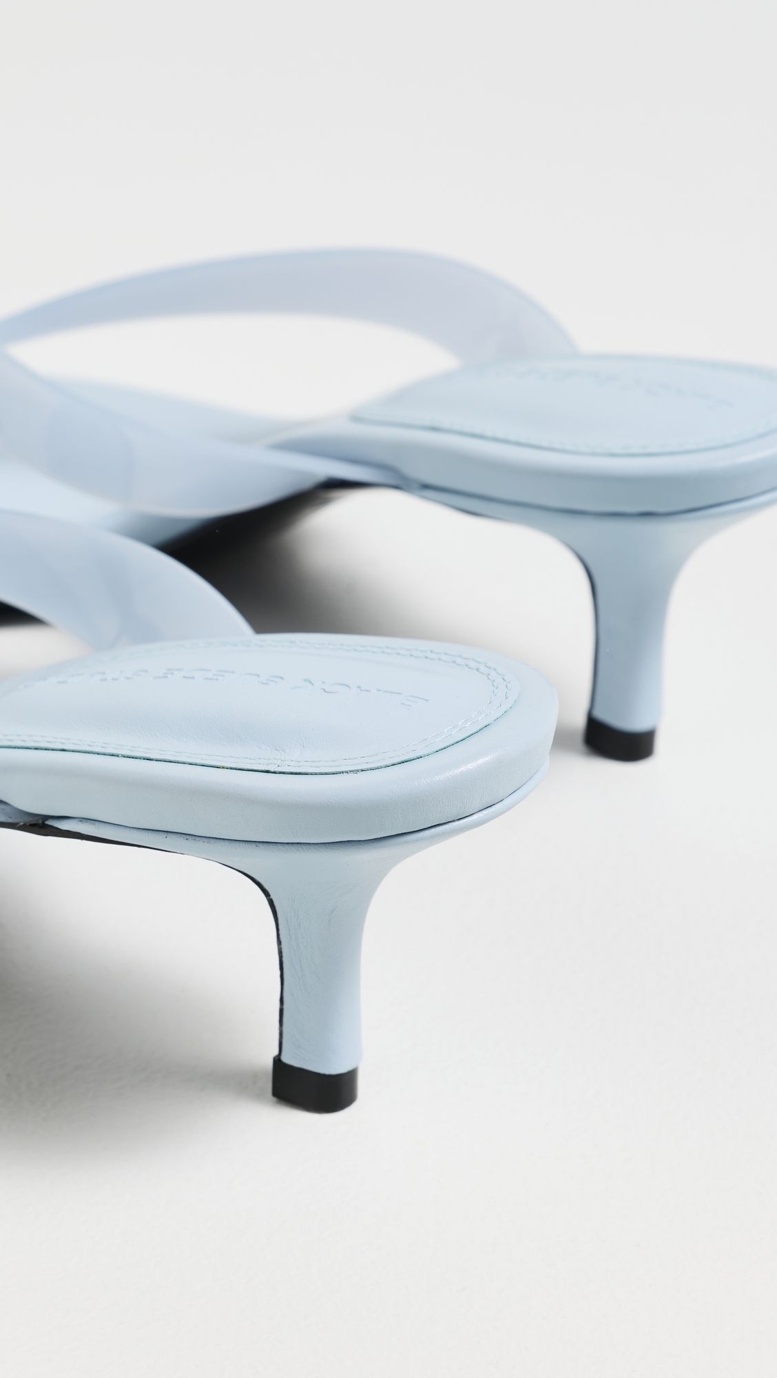 KG 50 Sandals Sky Blue Leather
