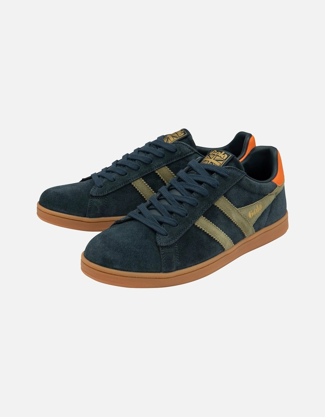 Gola Men's Equipe II Suede Mens Trainers - Navy