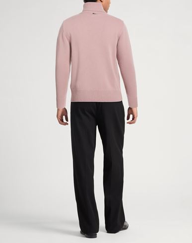 Man Turtleneck Antique rose Size 40 Wool