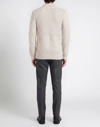 Man Sweater Light grey Size L Virgin Wool