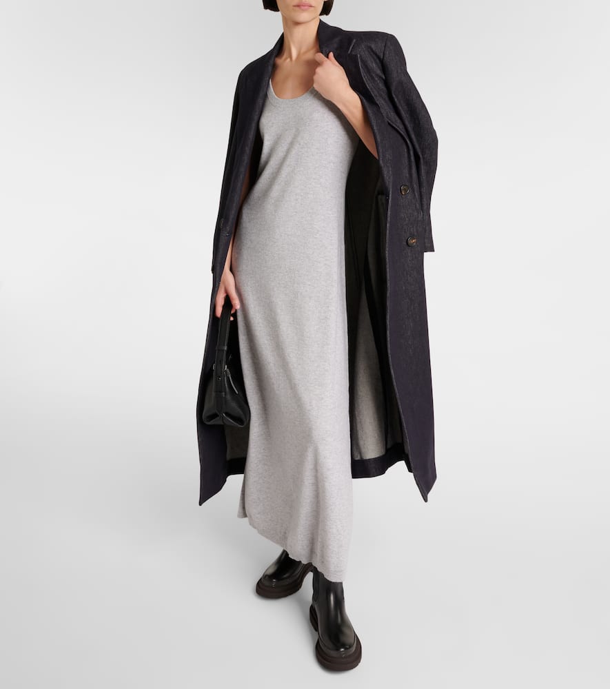 Cashmere midi dress
