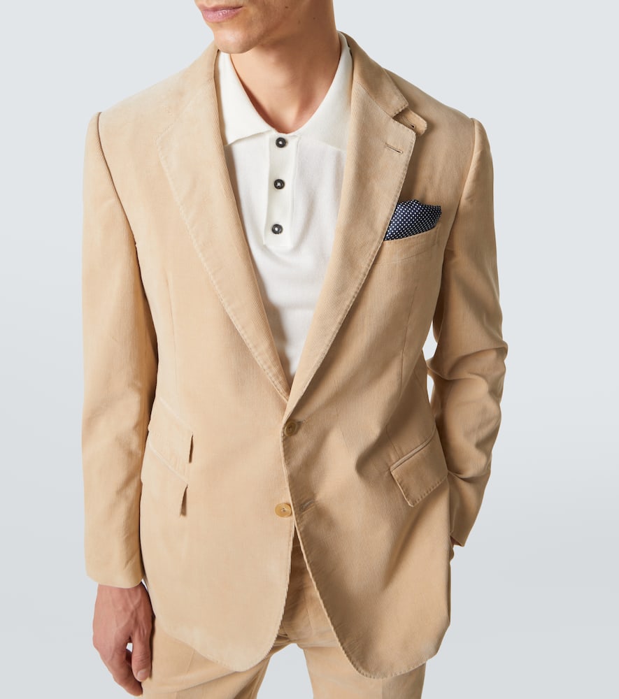 Cotton corduroy blazer