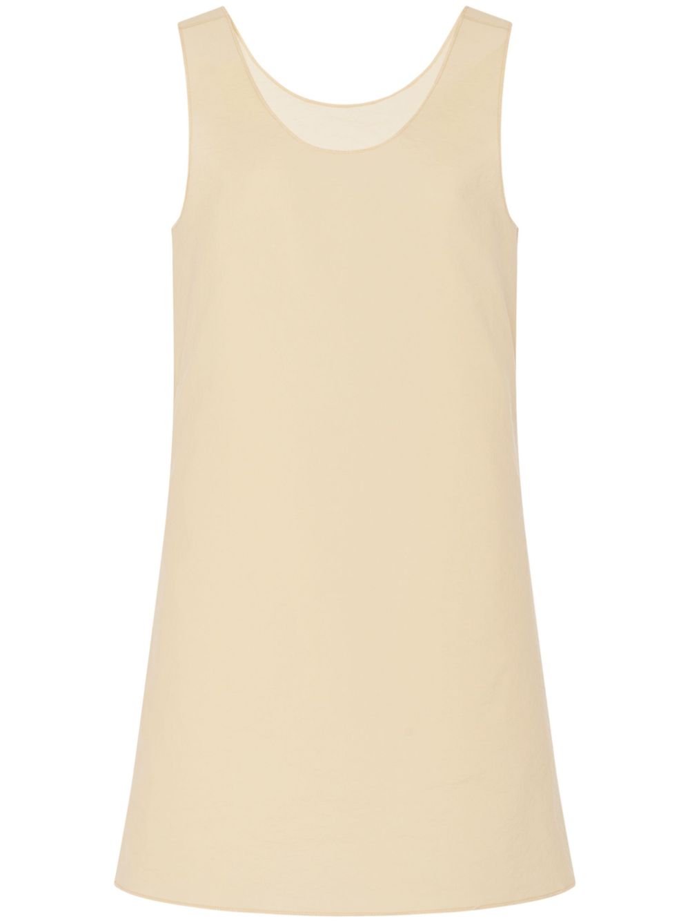 Scoop-neck tunic top - Black