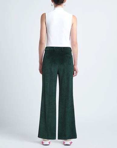Woman Pants Dark green Size 6 Polyester, Polyamide, Elastane