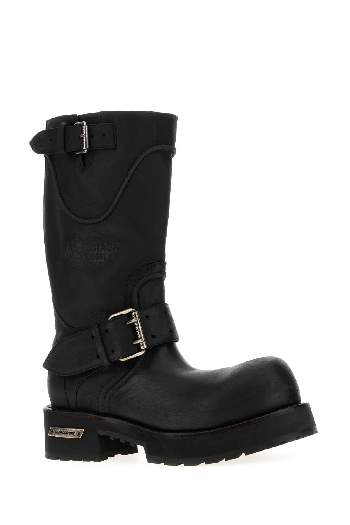 Balenciaga Venom Boot in Black & Silver - Black.  44 also in