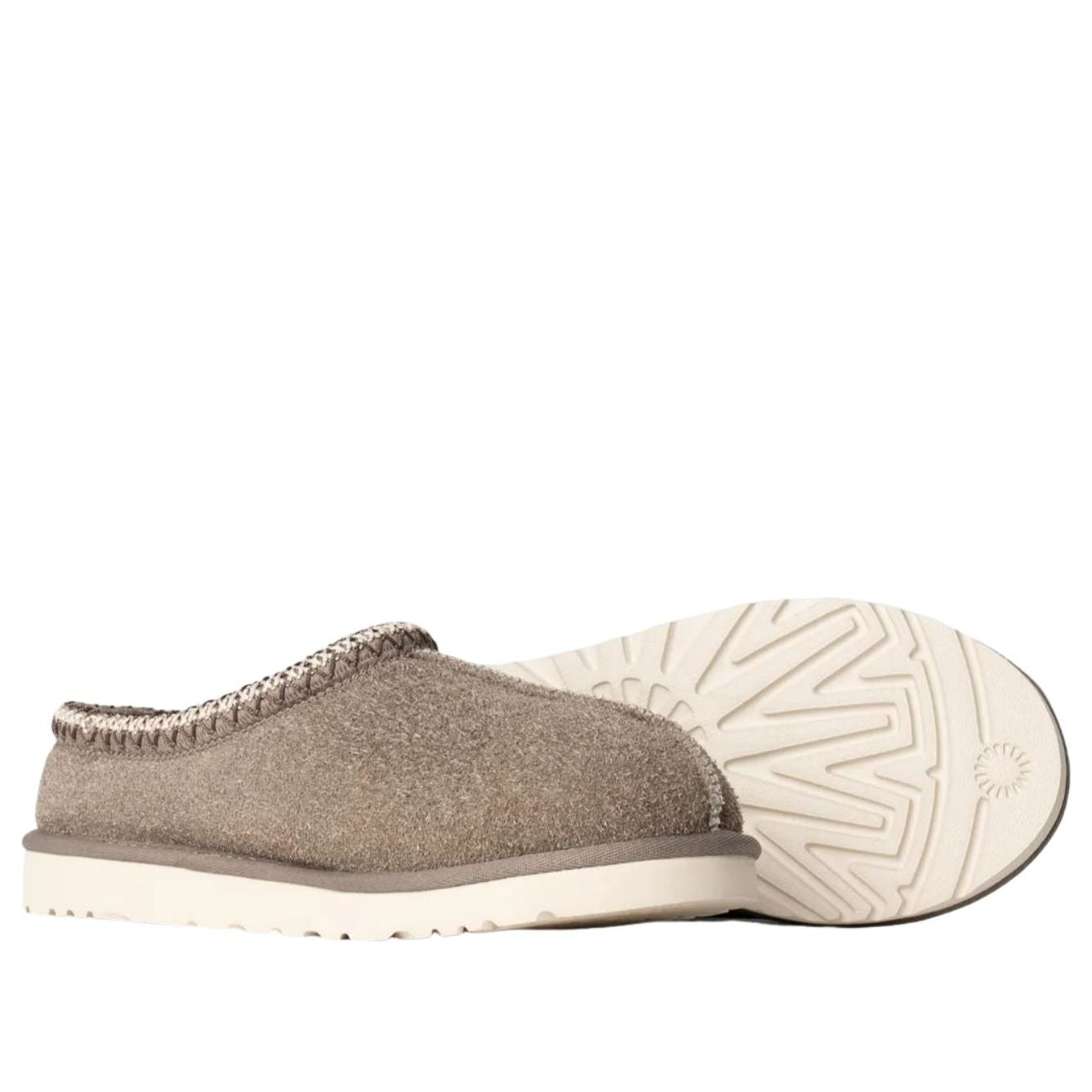 Tasman Shaggy Suede Slipper 'Smoke Plume'