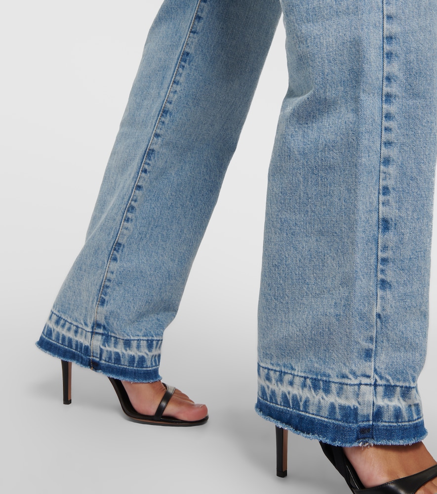 Noemie high-waisted denim jeans