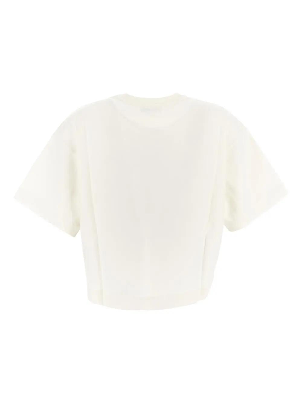Cotton Cropped T-shirt
