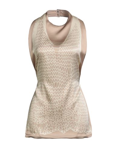 Woman Top Sand Size M/L Viscose, Elastane