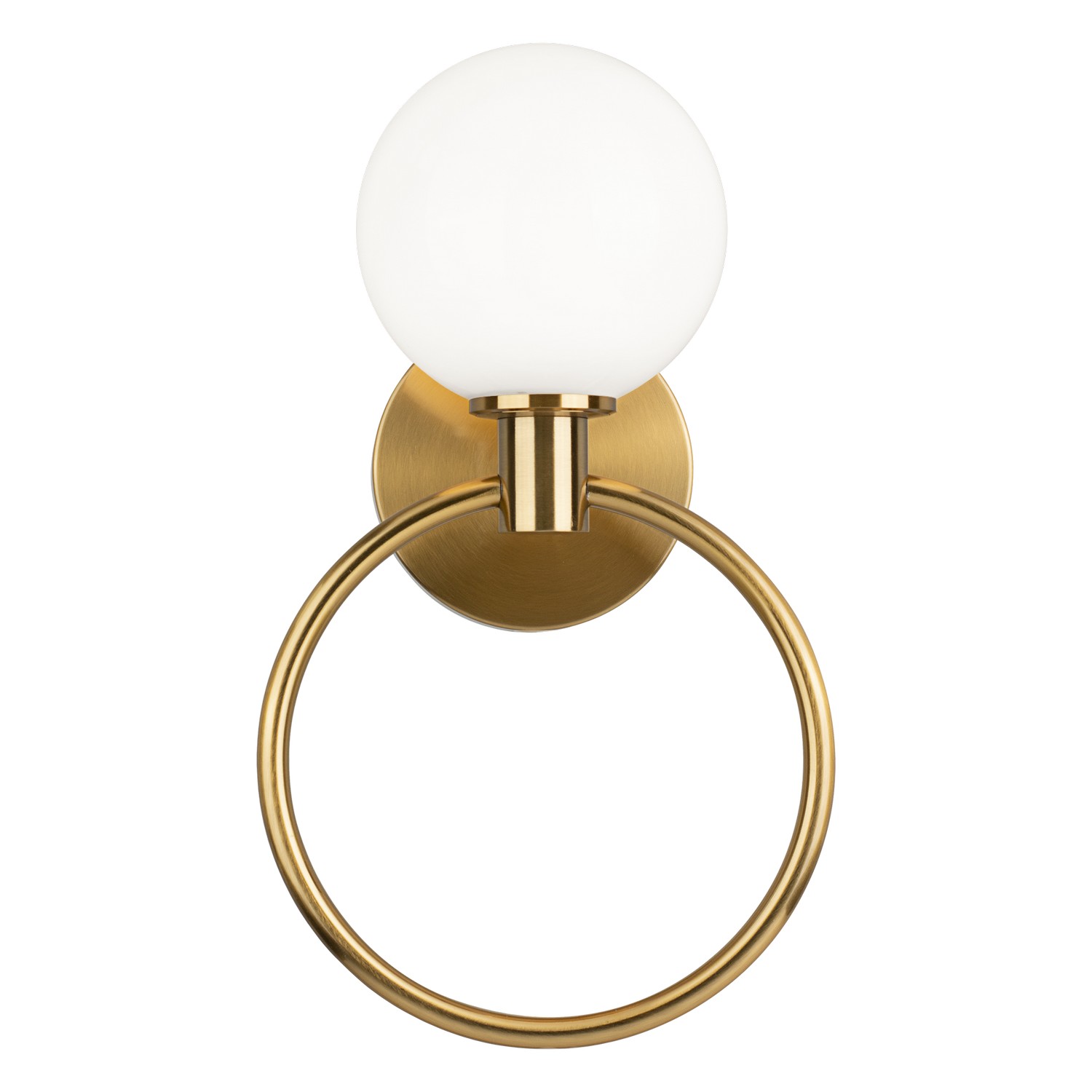 Aged Gold Brass Wall Sconce from the Averley Collection