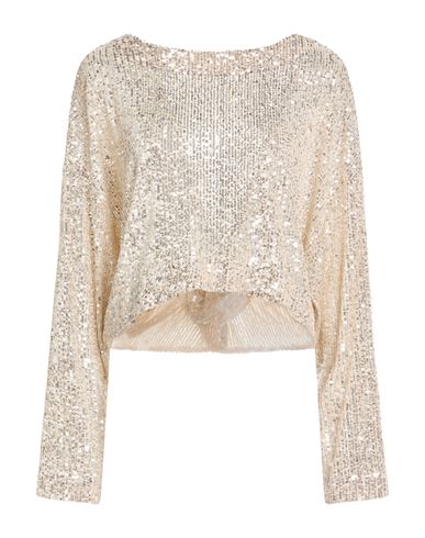 Woman Top Beige Size XS Polyester