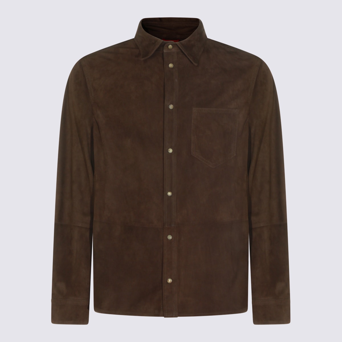 Suede Shirt Jacket