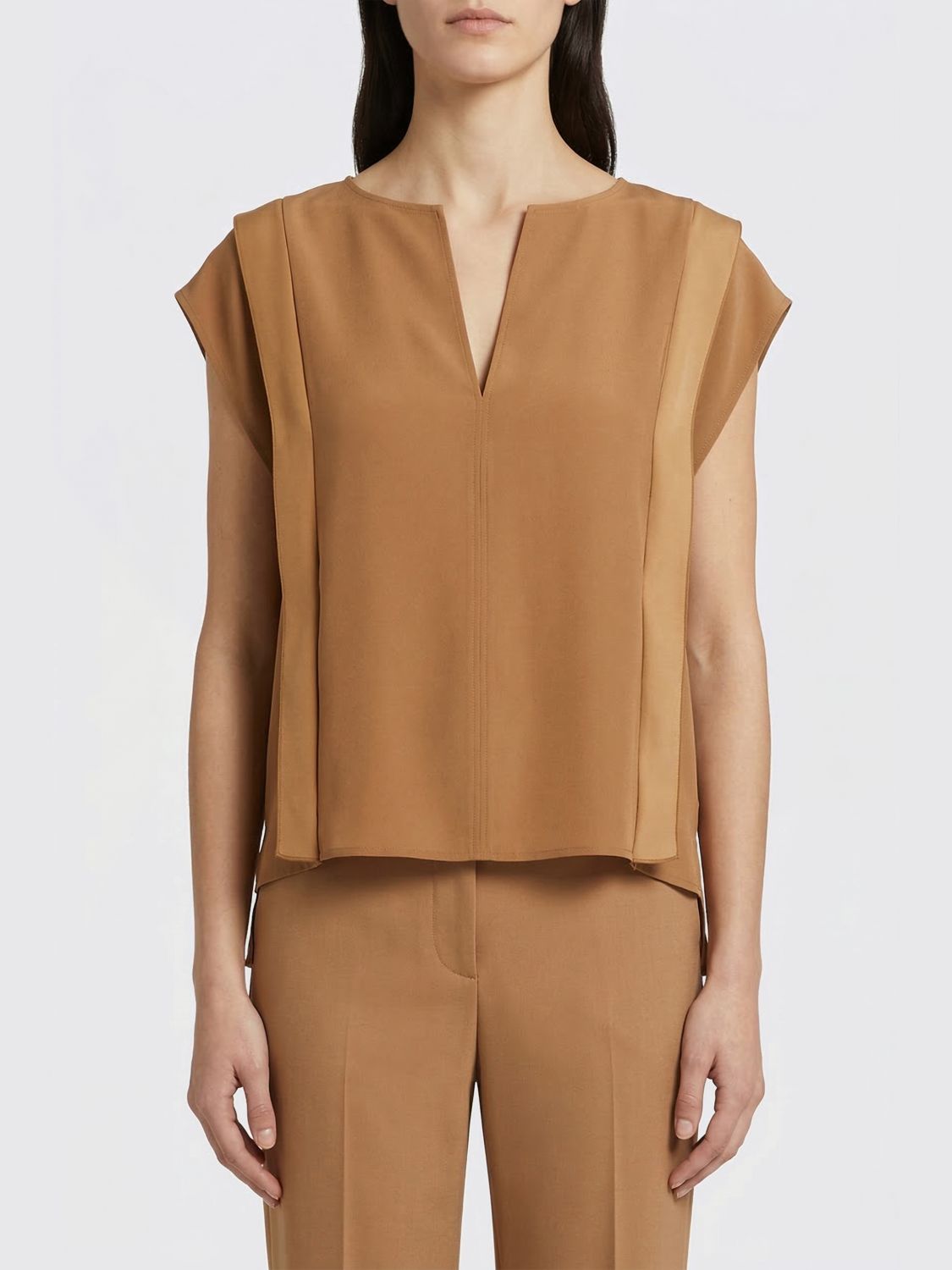 Shirt Woman color Brown