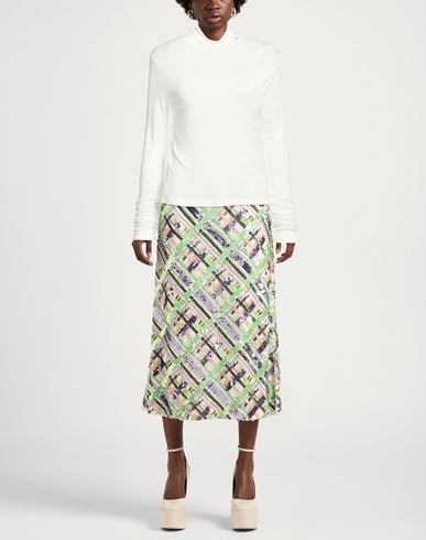 Woman Turtleneck White Size M Micro modal, Cashmere