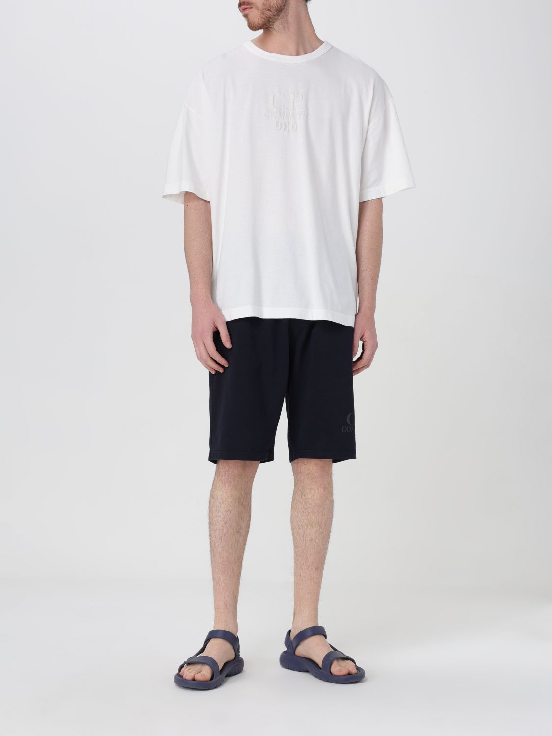 Short C. P. COMPANY Men color Blue