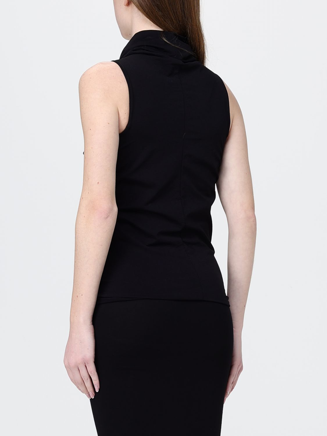 Top Woman color Black