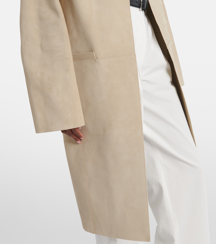 Suede coat
